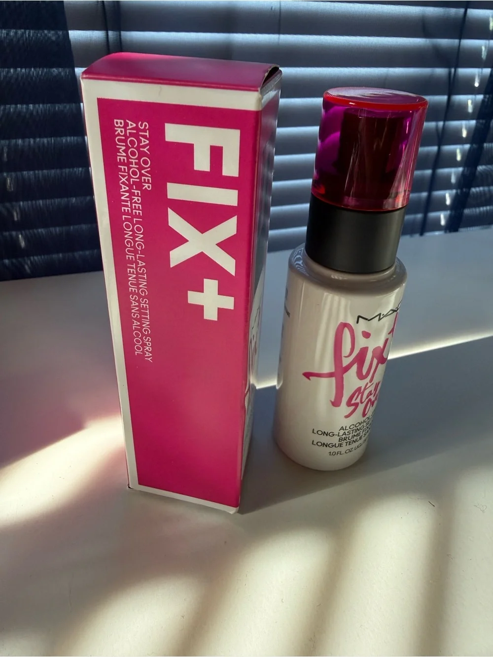 MAC Cosmetics Fix+ Stey Over Setting Spray in Pink